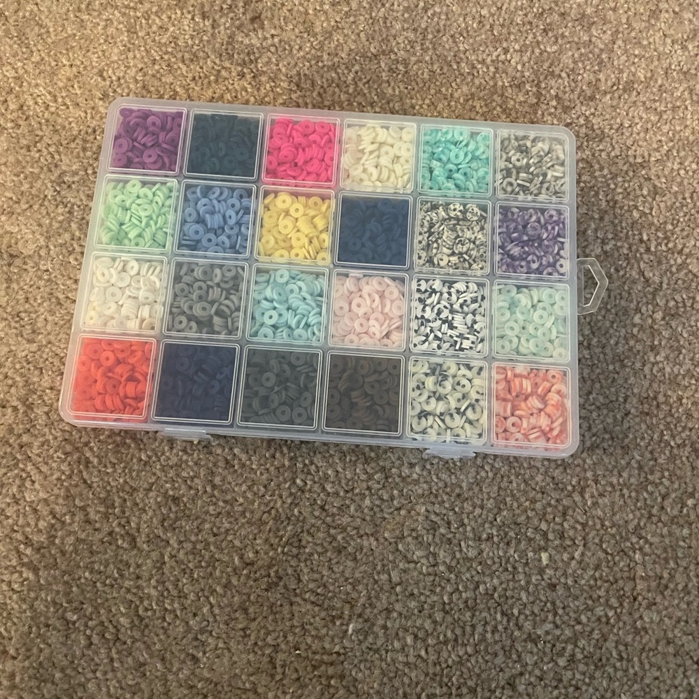 Colorful Bead Organizer Box